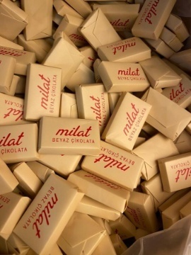 Milat Napoliten Fildişi Çikolata (Dökme) 500 Gr için ayrıntıları göster Milat Napoliten Fildişi Çikolata (Dökme) 500 Gr resmi