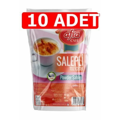 [Kampanya] Afia Salepli Toz Içecek 20 Gr   (10 Adet) resmi