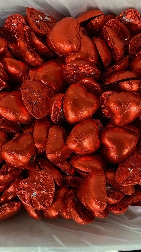 Afia Sargılı Kalp Çikolata (Dökme) Kg resmi
