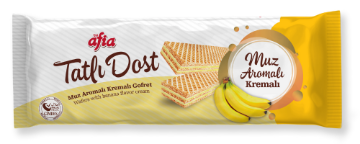 Afia Tatlı Dost Muzlu Kremalı Gofret 140 Gr için ayrıntıları göster Afia Tatlı Dost Muzlu Kremalı Gofret 140 Gr resmi
