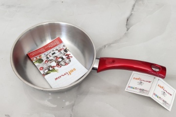 Safinox Çelik Tava 18 Cm için ayrıntıları göster Safinox Çelik Tava 18 Cm resmi