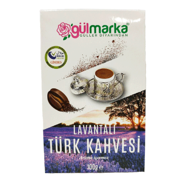 Gülmarka Lavantalı Kahve 100 Gr için ayrıntıları göster Gülmarka Lavantalı Kahve 100 Gr resmi