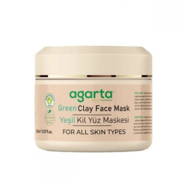 Agarta Doğal Yeşil Kil Yüz Maskesi 150 Ml için ayrıntıları göster Agarta Doğal Yeşil Kil Yüz Maskesi 150 Ml resmi
