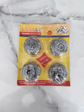 Lamaan Ovma Teli Paslanmaz (4'lü Paket) için ayrıntıları göster Lamaan Ovma Teli Paslanmaz (4'lü Paket) resmi