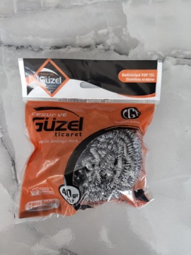 Cesur Temizlik Topu Paslanmaz 40 Gr için ayrıntıları göster Cesur Temizlik Topu Paslanmaz 40 Gr resmi