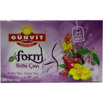 Günvit Form Çayı 40 Gr 20 Süzen Poşet için ayrıntıları göster Günvit Form Çayı 40 Gr 20 Süzen Poşet resmi