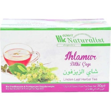 Günvit Ihlamur Çayı 30 Gr 20 Süzen Poşet için ayrıntıları göster Günvit Ihlamur Çayı 30 Gr 20 Süzen Poşet resmi
