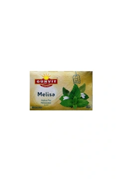 Günvit Melisa Çayı 30 Gr 20 Süzen Poşet için ayrıntıları göster Günvit Melisa Çayı 30 Gr 20 Süzen Poşet resmi