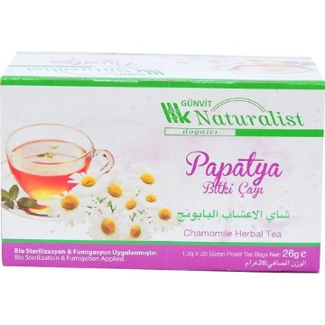 Günvit Papatya Çayı 30 Gr 20 Süzen Poşet için ayrıntıları göster Günvit Papatya Çayı 30 Gr 20 Süzen Poşet resmi