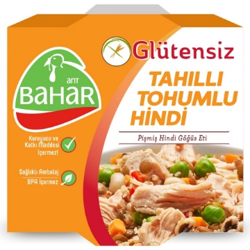 Bahar Hindi Glutensiz Tahıllı Tohumlu Hindi Konserve Göğüs Eti 185 Gr için ayrıntıları göster Bahar Hindi Glutensiz Tahıllı Tohumlu Hindi Konserve Göğüs Eti 185 Gr resmi