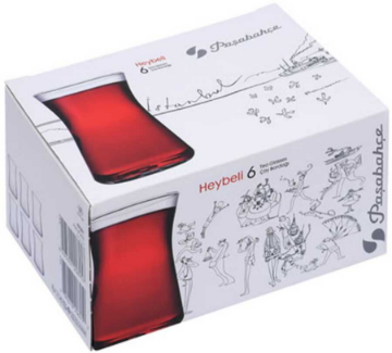 Paşabahçe Heybeli Çay Bardağı 160 Cc (6'lı Paket) için ayrıntıları göster Paşabahçe Heybeli Çay Bardağı 160 Cc (6'lı Paket) resmi