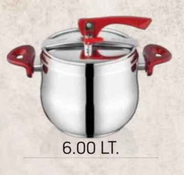 Safinox Klasik Düdüklü Tencere 6 Lt için ayrıntıları göster Safinox Klasik Düdüklü Tencere 6 Lt resmi