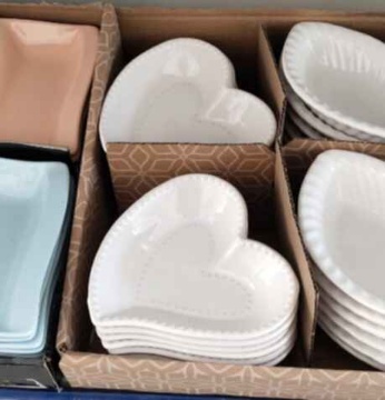 Arna Seramik Çerezlik Kalp (6'lı Paket) için ayrıntıları göster Arna Seramik Çerezlik Kalp (6'lı Paket) resmi