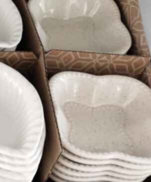 Arna Seramik Çerezlik Yonca (6'lı Paket) için ayrıntıları göster Arna Seramik Çerezlik Yonca (6'lı Paket) resmi