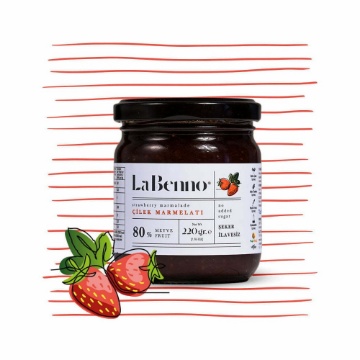 Atiye Laçin Çilek Marmelatı 220 Gr  için ayrıntıları göster Atiye Laçin Çilek Marmelatı 220 Gr  resmi