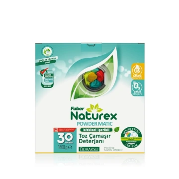 Naturex Toz Matik Çamaşır Temizleyici 1.4 Kg için ayrıntıları göster Naturex Toz Matik Çamaşır Temizleyici 1.4 Kg resmi