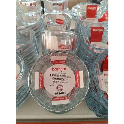 Paşabahçe Borcam Kek Kalıbı Yuvarlak resmi