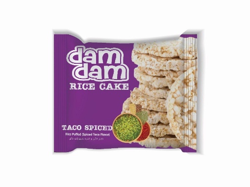 Damdam Baharatlı Taco Mısır&Pirinç Patlağı 36 Gr resmi