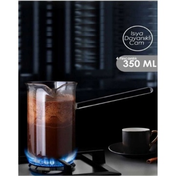 Borex Cam Cezve 400 Ml için ayrıntıları göster Borex Cam Cezve 400 Ml resmi