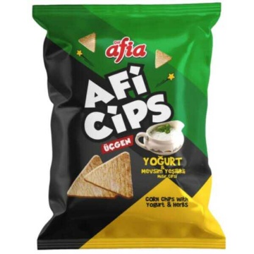 Aficips Yoğurt Ve Mevsim Yeşillikli Cips 40 Gr  için ayrıntıları göster Aficips Yoğurt Ve Mevsim Yeşillikli Cips 40 Gr  resmi