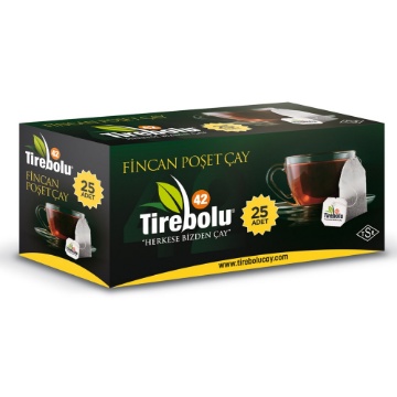 Tirebolu Fincan Poşet Çay (25'li Paket) için ayrıntıları göster Tirebolu Fincan Poşet Çay (25'li Paket) resmi