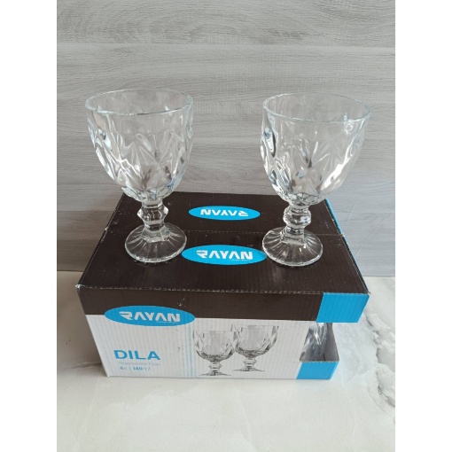 Dila Ayaklı Bardak 140 Ml (6'lı Paket)  resmi