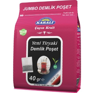 Karali Tiryaki Jumbo Demlik Poşet 1000 Gr (25'li Paket) için ayrıntıları göster Karali Tiryaki Jumbo Demlik Poşet 1000 Gr (25'li Paket) resmi