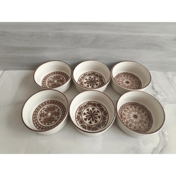 Porselen Fırın Ve Sütlaç Kasesi 10.5 Cm (6'lı Paket) için ayrıntıları göster Porselen Fırın Ve Sütlaç Kasesi 10.5 Cm (6'lı Paket) resmi