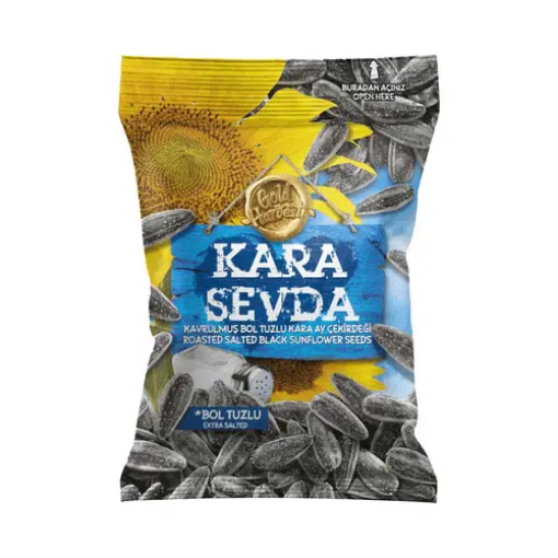 Kara Sevda Bol Tuzlu Kara Ay Çekirdeği 135gr resmi