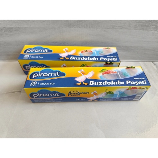 Buzdolabı Poşeti Büyük (20'li Paket) resmi