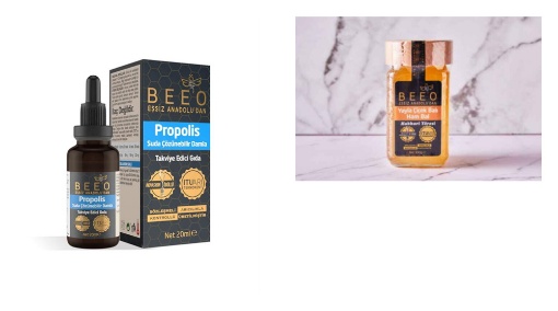 [Kampanya] Beeo Suda Çözünür Propolis Damla 20 Ml  + Beeo Yayla Çiçek Balı Ham Bal Hakkari Yöresi 300 Gr resmi