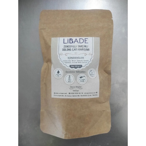 Libade Zencefilli Tarçınlı Oolong Çay Karışımı 50 Gr resmi