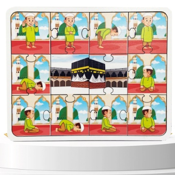 Moonbeavers Namaz Öğreten Yapboz Erkek için ayrıntıları göster Moonbeavers Namaz Öğreten Yapboz Erkek resmi