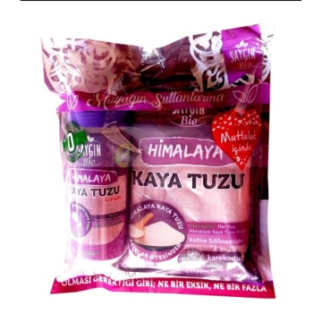 Saygın Himalaya Tuzu + Tuzluk İkili Paket 250/500 Gr için ayrıntıları göster Saygın Himalaya Tuzu + Tuzluk İkili Paket 250/500 Gr resmi