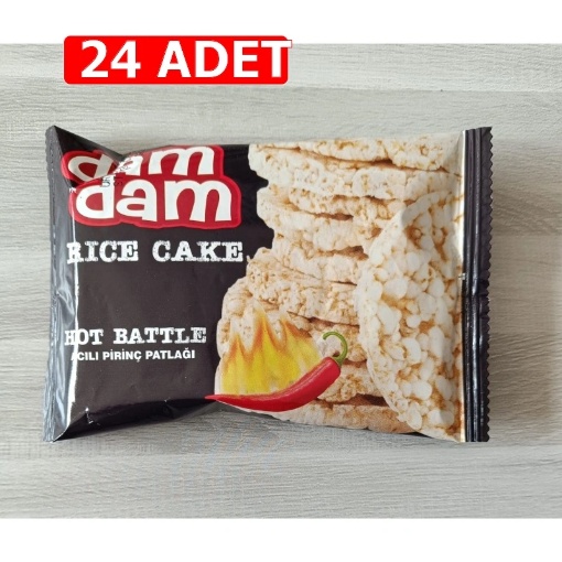 [Kampanya] Damdam Acılı Pirinç Patlağı 32 Gr  (24 Adet) resmi