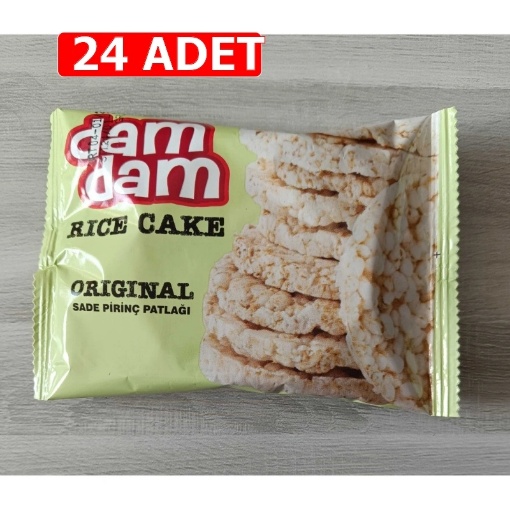 [Kampanya] Damdam Sade Pirinç Patlağı 32 Gr  (24 Adet) resmi