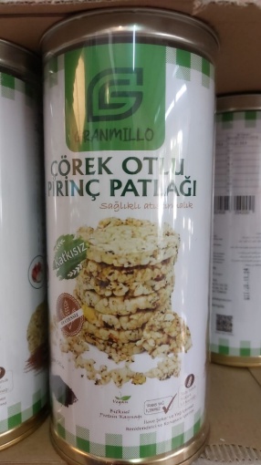 Granmillo Çörek Otlu Prinç Patlağı 125 Gr resmi