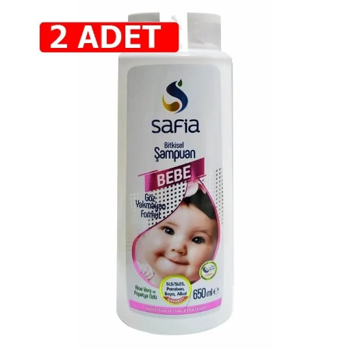 [Kampanya] Safia Bebek Şampuanı 650 Ml  (2 Adet) resmi