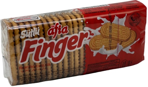 Afia Sütlü Finger Bisküvi 140 Gr resmi