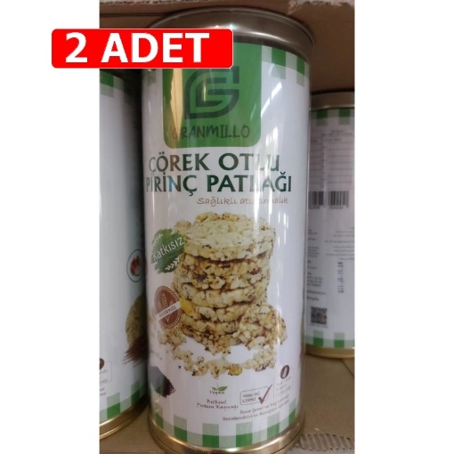 [Kampanya] Granmillo Çörek Otlu Prinç Patlağı 125 Gr  (2 Adet) resmi