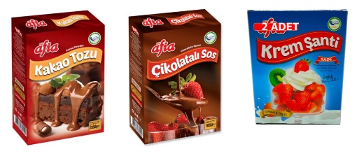 [Kampanya] Afia Krem Şanti Sade 75 Gr (3'lü Paket)  (2 Adet) + Afia Kakao Tozu 100 Gr  + Afia Çikolatalı Sos 100 Gr resmi