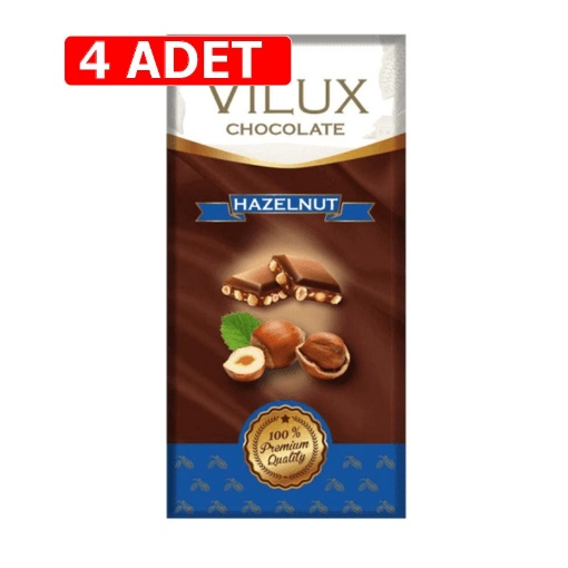 [Kampanya] Milat Vilux Fındıklı Çikolata 70 Gr  (4 Adet) resmi