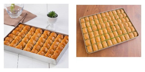 [Kampanya] Duka Tereyağlı Fıstıklı Baklava 1000 Gr  + Duka Tereyağlı Cevizli Baklava 1000 Gr resmi