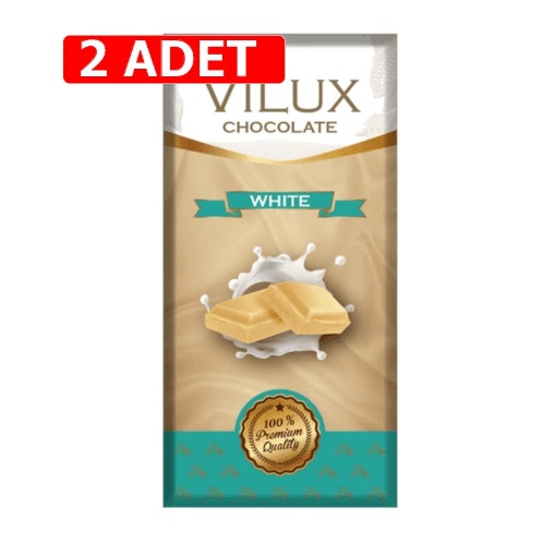 [Kampanya] Milat Vilux Fildişi Çikolata 70 Gr  (2 Adet) resmi