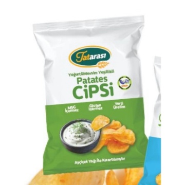 Tatarası Patates Cipsi Yoğurt Ve Mevsim Yeşillikli 70 Gr için ayrıntıları göster Tatarası Patates Cipsi Yoğurt Ve Mevsim Yeşillikli 70 Gr resmi