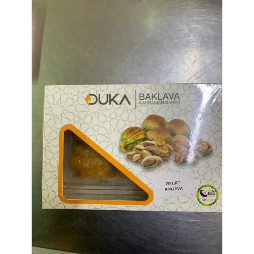 Duka Tatlı Tam Tereyağlı Fıstıklı Baklava 250 Gr resmi