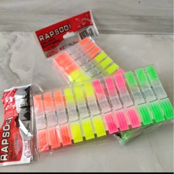 Rapsodi Silikonlu Mandal  (12'li Paket) için ayrıntıları göster Rapsodi Silikonlu Mandal  (12'li Paket) resmi