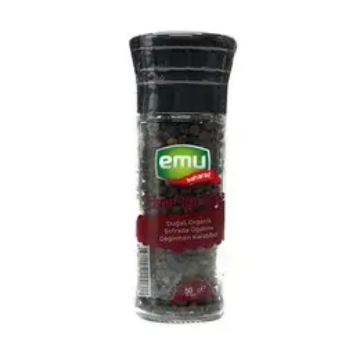 Emu Baharat Değirmen Tane Karabiber 50 Gr için ayrıntıları göster Emu Baharat Değirmen Tane Karabiber 50 Gr resmi