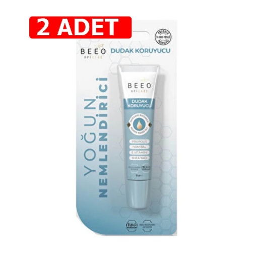 [Kampanya] Beeo Apricare Dudak Koruyucu Krem Ham Bal 10 Ml  (2 Adet) resmi