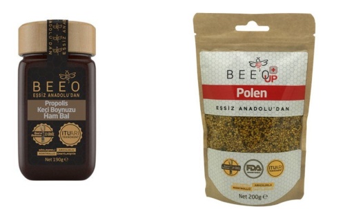 [Kampanya] Beeo Keçiboynuzu + Ham Bal + Propolis 190 Gr  + Beeo Polen 200 Gr resmi